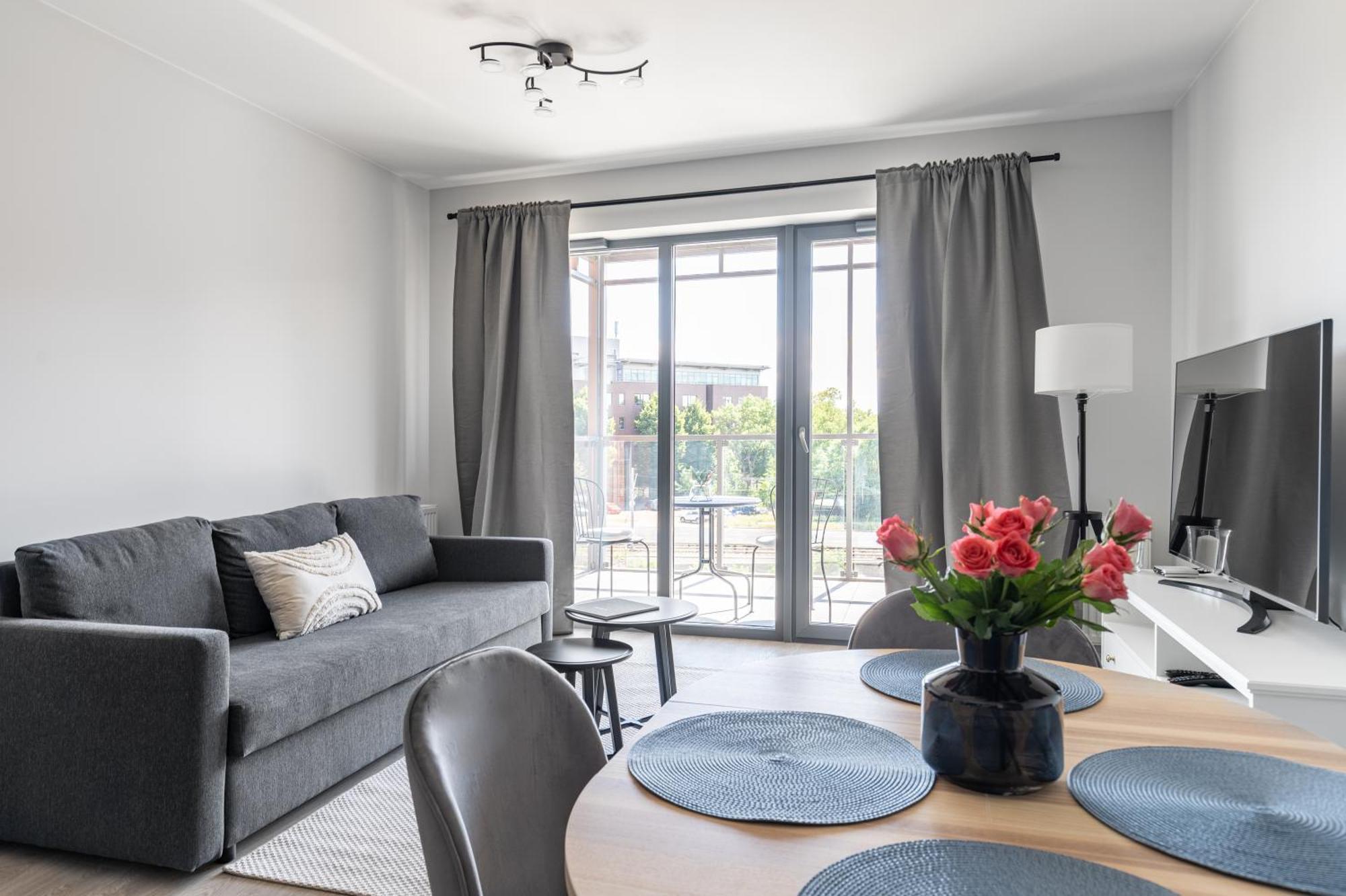 גדנסק Scala City Center Apartments With Parking By Lion Apartments מראה חיצוני תמונה